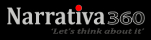 Narrativa 360 Black Logo